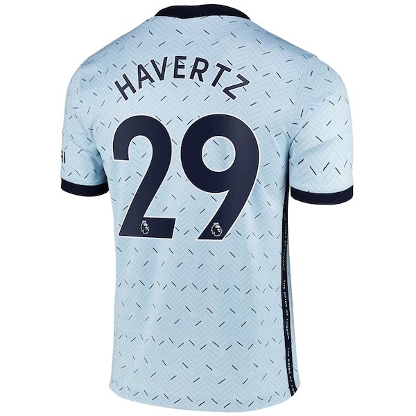 Maglia Chelsea NO.29 Havertz Away 20/21 Blu